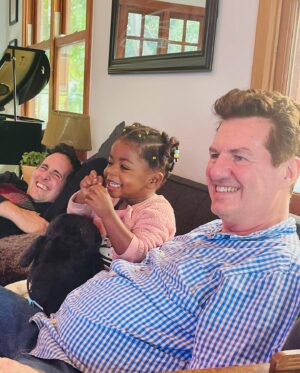 Sam Tsui Instagram - Happy #fathersday to my partner-in-fatherhood @caseybreves , my own amazing dad George, my father-in-law papa Skip, and of course the girl who makes me such a proud and grateful dad every day!! ❤️