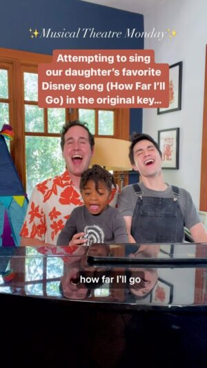 Sam Tsui Instagram - ❤️ 🏝️ #moana #disney #disneysongs #howfarillgo #singers #musicaltheatre #broadway #linmanuelmiranda #family #disneyprincess #musicaltheatremonday #musicaltheater
