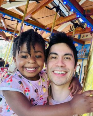 Sam Tsui Instagram - Happy Birthday to my incredible daughter!! I can’t believe you’re 3 already, what a privilege it is for @caseybreves to get to watch you grow!! ❤️