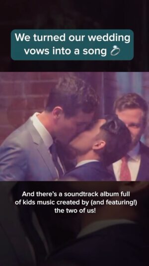 Sam Tsui Instagram - Happy Anniversary to my talented and handsome husband!! Help us celebrate by streaming our wedding song #thispromise (by now basically an oldie) and of course (shameless plug) ordering our new book #whydowesing ❤️