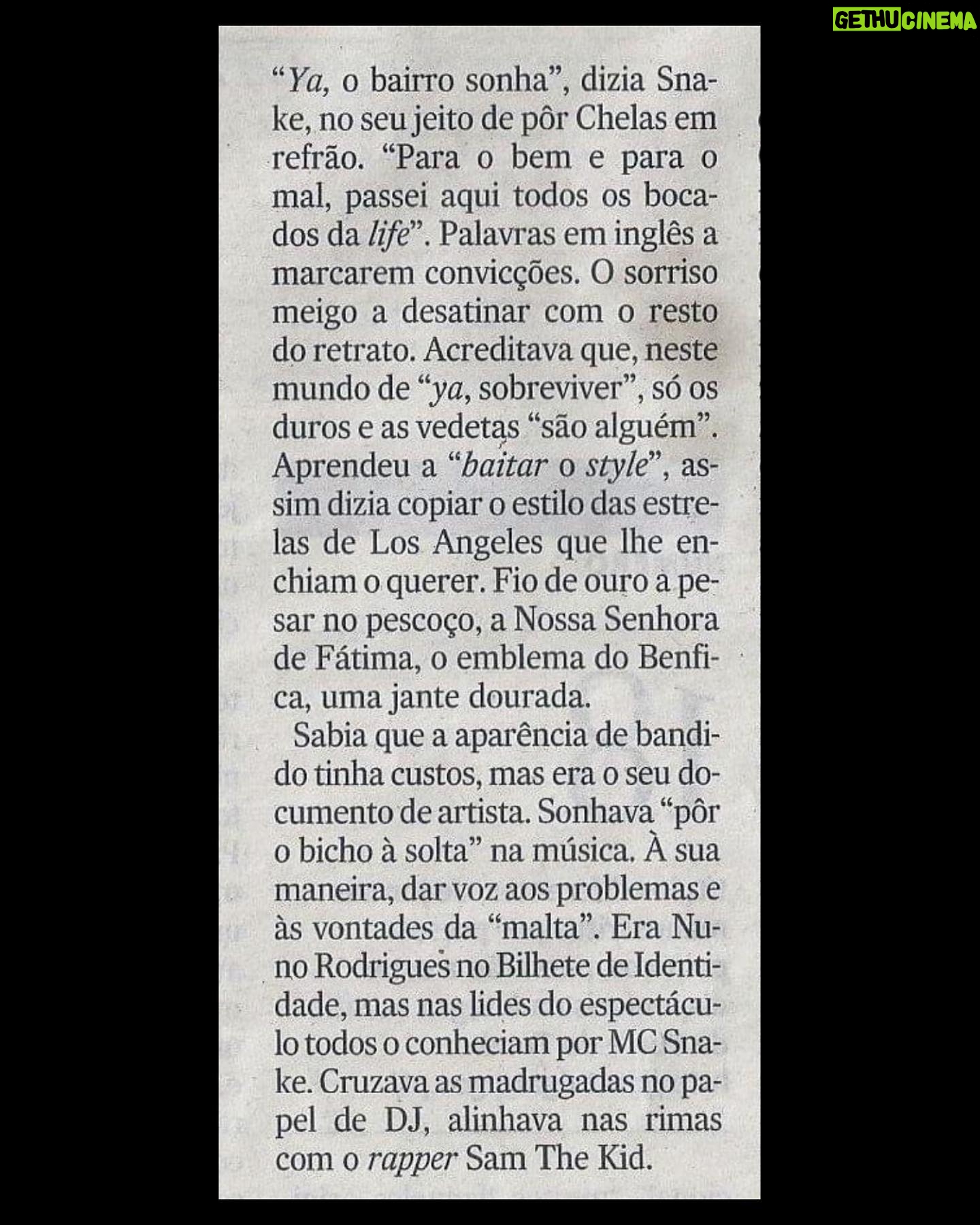 Sam the Kid - 10.4K Likes - 13 anos de saudade de uma alma ímpar . 🙏🏼❤️