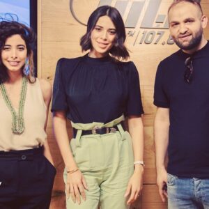 Samar Qupty Instagram - From today’s interview at @nasradio.fm with the beautiful @emanbasiony and the singer @saiedtarabieh 🌸📻 Photos by @jawad_omary