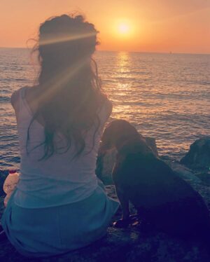 Samar Qupty Instagram - 1 year ago, on 13.12.18, the nightmare I was fearing daily for the last 12 years have happened! 
I got my baby Beagle as a birthday gift, and that was and still, the best gift i've ever got. Since that moment on my whole life has changed. This small creature opened my heart like nothing or no one else did before. And with this "little" change, the whole life perspective of mine has changed.
Beagle taught me what patience and acceptance mean.
She made me realize that fear is dynamic, and so are we. We can control it and turn it into power if we really want. 
Beagle made me realize that I am stronger than I think I am, I am more faithful to my beliefs than I think I am, I'm a better decision maker than I believe I am. And most importantly- I can love even more that I thought I can!
That love you are ready to sacrifice your life for..
That love that makes you come back home everyday impatiently to be with, even when that means you have to walk and take care of after a long exhausting day- you just find those powers to do it happily.
That love that makes you change your plans to fit them, because their happiness is not less important than yours..
That love that on the right time, when you feel that the best thing for them is to let go, even if that means you're gonna break your heart forever, you still do it for them.
I gave Beagle an injection on her heart when that was the last option we had after I fought for solutions with all my senses. When the alternative was her suffering and dying slowly in front of my eyes out of pain, because solving the disease was already hopeless and every moment from now on is suffering for her and 'satisfaction' for me that she's still there..
She died in my hands, in her home, just like she deserves. It took her heart 2 hours to stop beating and I felt those heartbeats slowing down with my whole body.. I will never forget those 2 hours..
But with all the pain, honestly, I felt lucky to have had the chance to thank her for the last time for giving me the privilege to learn so much about myself, and thank her of course for being my baby, my best friend, my safe zone, my secret holder, my sympathetic ears, and my partner in crime!