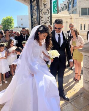 Samar Qupty Instagram - Bishara’s wedding🌟🧚🏻
Make up&hair by: @mervat_hakroush @mervat_urban_beauty 🤍