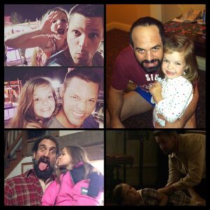 Samara Lee Instagram - Happy Father’s Day to all the kick-butt on-screen dads I’ve had over the years! And a happy Father’s Day to all dads, step dads, father-figures, and moms pulling the role of mom and dad too! 
#markruffalo #justinbruening #matthewwillig #anthonylapaglia #fathersday #samaralee