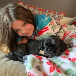 Samara Lee Instagram - I stole a pup. #happydogisminenow #givemeallthedogs