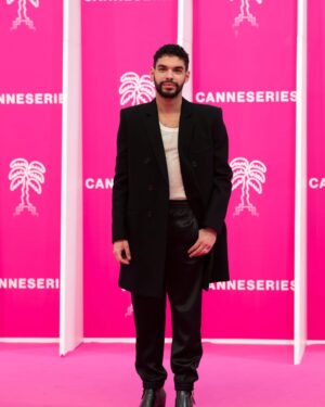 Sami Outalbali Instagram - Such an amazing week, thanks again @canneseries @boucheron 🖤🙏🏽