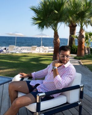Samir Benzema Instagram - ⛅️💫 @lavillamauresque outfit @lescanebiers