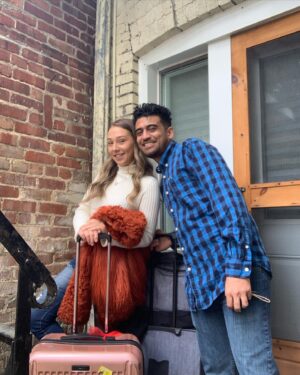 Sammi Barber Instagram - I… keep on Fall-IN 🍁🍂 @glenncoco428 #fallishere #couplelove #offwego