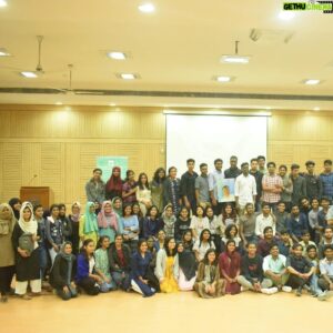 Samuel Abiola Robinson Instagram - 😍 Thank you University of Delhi Malayali Students for having me over. It was a refreshing interactive session. ❤️