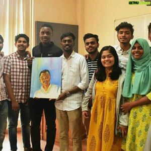 Samuel Abiola Robinson Instagram - 😍 Thank you University of Delhi Malayali Students for having me over. It was a refreshing interactive session. ❤️