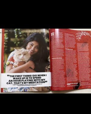 Samyukta Hornad Instagram - For #HappiestHealth Magazine :) 

@myhappiesthealth1 @happiesthealthmagazine 

Story by @_tanayaaa__ 
Styled by @hariniramakrishna 
Make up and hair by @thomas.steffi 
Photographed by @tree_spirited