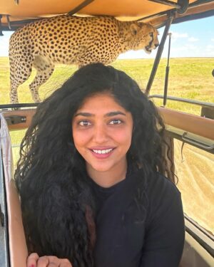 Samyukta Hornad Instagram - Who you callin’ a Cheetah? Huh? 🤪 

#BestDayOfMyLife 🤍 #Eyes #BigCat #Cheetah #WildLife