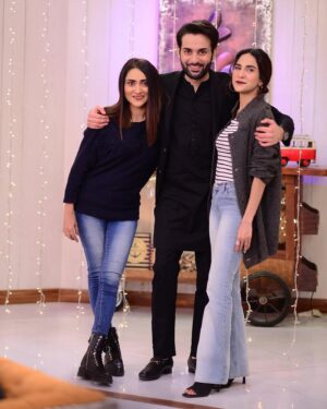 Sana Askari Instagram - Ghalati ❤️ @affanwaheedofficial @anoushayabbasiofficial @hiramaniofficial #ghalati