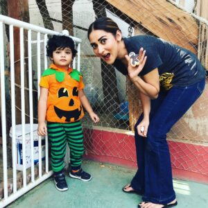 Sana Askari Instagram - Halloween party sleepy🎃