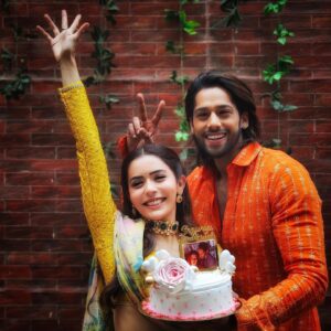 Sana Sayyad Instagram - ‘Shaurya ki Jhumkiwali’ , can’t believe its gonna be a full year of #Shalki 🥳 Thank you for showing so much love to us its been nothing but overwhelming ♥️ 

#ShalkiForever♾️ 

Thank you for the cake and the wishes , much love 🫶
@bakingblunders.since2007