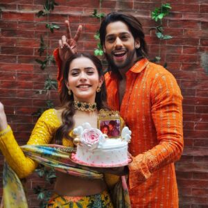 Sana Sayyad Instagram - ‘Shaurya ki Jhumkiwali’ , can’t believe its gonna be a full year of #Shalki 🥳 Thank you for showing so much love to us its been nothing but overwhelming ♥️ 

#ShalkiForever♾️ 

Thank you for the cake and the wishes , much love 🫶
@bakingblunders.since2007
