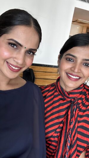 Sanchita Shetty Instagram - Coming soon on my YT Samosas with Sam podcast.. catch up with @isanchitaa .. stay tuned ♥️