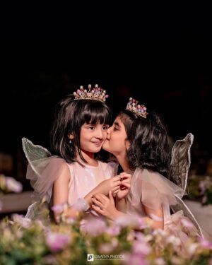 Sandra Amy Instagram - Mithraa 🧚🏽‍♀️🧚🏽‍♀️ Rudhra