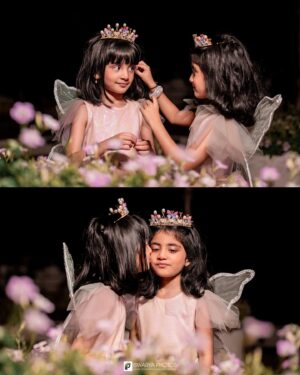 Sandra Amy Instagram - Mithraa 🧚🏽‍♀️🧚🏽‍♀️ Rudhra