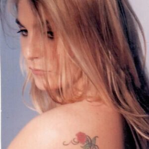 Sandra Kim Instagram - Found this one...me & my first tattoo! #tatouage #tattoo #redrose