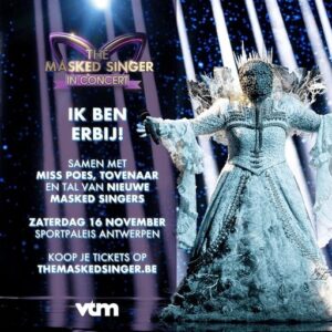 Sandra Kim Instagram - The Masked Singer komt dit najaar terug en de datum is nu al ontmaskerd ! Zaterdag 16 november zakken we af naar #sportpaleis met Koningin, Miss Poes, Tovenaar én tal van nieuwe Masked Singers, Tickets & info via vtm.be #vtmthemaskedsinger #vtm @vtm.themaskedsinger #koningin