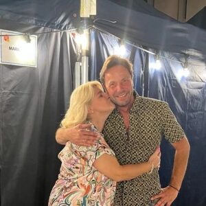 Sandra Kim Instagram - Some great meet and greet  at the night of the proms summer edition 🎤👌😄🙏 #nightoftheproms @nightoftheproms  #koksijde #westvlaanderen  #markking #level42 @markkingofficial #petervanlaet @mamasjasjeofficial #matteoboccelli @matteobocelli @fotografiedoeke @jurgen.delanghe