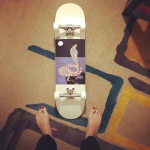 Sandrine Holt Instagram - So fresh and so clean #laborskateshop 😁