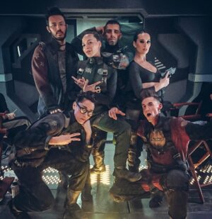 Sandrine Holt Instagram - Belters ain’t no space trash...we’re simply punk rock.  Season 5 of @expanseonprime  just dropped.  #polyambelterfam