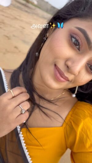 Sangeetha Kalyankumar Instagram - அவள்✨🦋
.
.
.

#sangeethakalyan