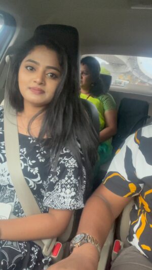 Sangeetha Kalyankumar Instagram - Chilllllllllllll🌧️🌬️🥶 climate makes u crazy 

#sangeethakalyan #jrm #janakiramayyagarimanavaralu