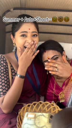 Sangeetha Kalyankumar Instagram - Summer   Auto   Shoot 😓🥴🤯🫠🫠

#jrm #janakiramayyagarimanavaralu