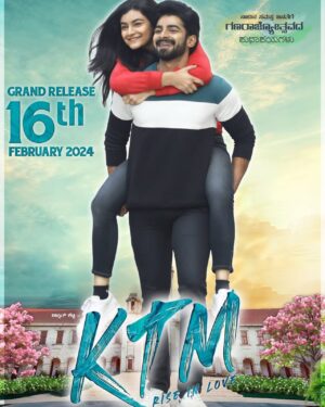 Sanjana Doss Instagram - ‘KTM’ my first Kannada film for which I’m the Music Director is all set to release on the 16th of February, 2024. It’s a soul stirring film about love, what it means in different phases of one’s life, and the impact it has on the other aspects of life. I would like each and every one of you to watch the film, because I’m sure it’ll tug at your heartstrings. Masterfully directed by @yadav87arun , produced by Vinay Kumar Sir and co-produced by @rakshay.sv 
@dheekshithshettyofficial @kaajalkunder and @sanjana.doss have ensured that their performances will keep you at the edge of your seat throughout the film. 
See you in a theatre near you on the 16th of Feb 🩵 lots of love 💫
.
.
.
.
.
#explorepage #explorepage✨ #foryou #foryoupage #posts #postsinstagram #lovestoryfilm #romanticmovie #ktmkannadamovie #dheekshithshetty #chetanrao #chetanraomusicdirector #chetanraomusic