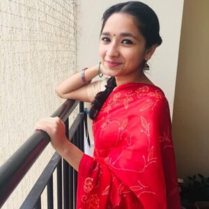 Sanjana dipu Instagram - 🍒🍒🍒
.
.
.
 #saree #moothon #quarantinestories