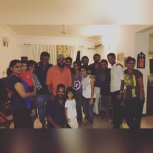 Sanjana dipu Instagram - Cast   Crew = Family 🌸
.
Each and everyone in these pictures are the reason behind my confident and smiling face. Thank you for making my biggest dream come true. 
My parents are the reason I am the person I am today. My school, my teachers, my friends who are family to me, my relatives, thank y'all for having my back throughout. 
Thank you Geetu aunty for seeing  Mulla in me.
Thank you Athul sir and Rachit Bhaiya for teaching me much more than just acting.
Thank you to my amazing co-stars who always helped and supported me in each and every scene. 
Thank you to the entire cast and crew of Moothon for making this film happen and for being so supportive. 
@pritesh_shanbhag 
@maximabasu 
@rachitsingh08 
#moothon #moothonmovie #crew #cast #mumbai #lakshwadeep #bangaram #nivinpauly #geethumohandas