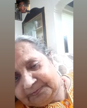 Sanjith Hegde Instagram - My beautiful aayi passed away this morning, 
She was kind and fearless, you wouldn’t think she was a badass if you met her but man you should listen to some of the stories about everything she did to make sure her children were okay; my grandpa was a yakshaagana Bhagvatha, he passed away when my father was 4 months old. Aayi was 22 when she became a single mother of 2 toddlers, with little to no support from family or society and not knowing how to read or write, she still managed to build a small beautiful life for appa and atthe, she taught them to surrender to god and to simply do their duties 

With everything going on with ambition I couldn’t make time to meet her in the last few years, all I have are our screenshots of video calls, I really wish I’d gone home.
These last few weeks, I spent with her in the hospital trying to wake her up from her deep sleep, praying that she could hear me. I hope she did. 

Please keep her in your prayers