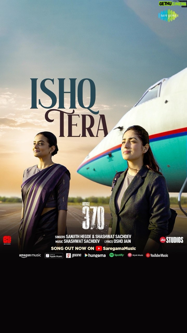 Sanjith Hegde - 37.6K Likes - Ishq jo hua tujhse toh laga yahi hai, tera naam sach hai, bass tu hi sahi hai! ♥️
#IshqTera - Out Now on Saregama Music YouTube Channel
@yamigautam @pillumani @shashwatology @sanjithhegde @oshojain_ @vaibhav.tatwawaadi @siyaramkijai #KiranKarmarkar @rajarjunofficial @skand_thakur @ashwinikoul93 @irawatimayadev @ashwani.1204 @divyasethshah @sumitkaul10 @adityasuhasjambhale #JyotiDeshpande @adityadharfilms @dhar_lokesh @officialjiostudios @b62studios @saregama_official @the_willing_fundamentalist @arj.writer @aarshvora @puneetwaddan @shivkumarpanicker @sidvasanity @mukeshchhabracc @yantrapd @veerakapuree
#Saregama #SaregamaMusic #IshqTera #Music #Explore