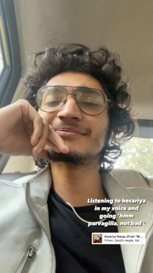 Sanjith Hegde Instagram - I make reels now 🫠