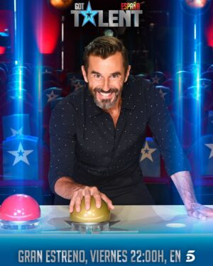Santi Millán Instagram - Este viernes estrenamos la sexta edición de GOT TALENT!! #gottalent #queganas