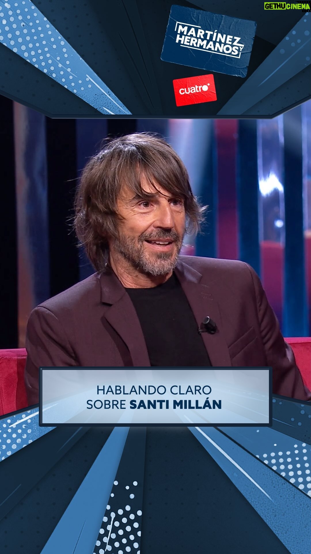 Santi Millán - 15.3K Likes - Con lo mal que había empezado y lo bonito que ha terminado. Se te quiere en #MartínezyHermanos, @santimillan ❤️
Vive este momento y muchos más ESTA NOCHE a las 22:50, en @cuatrotv