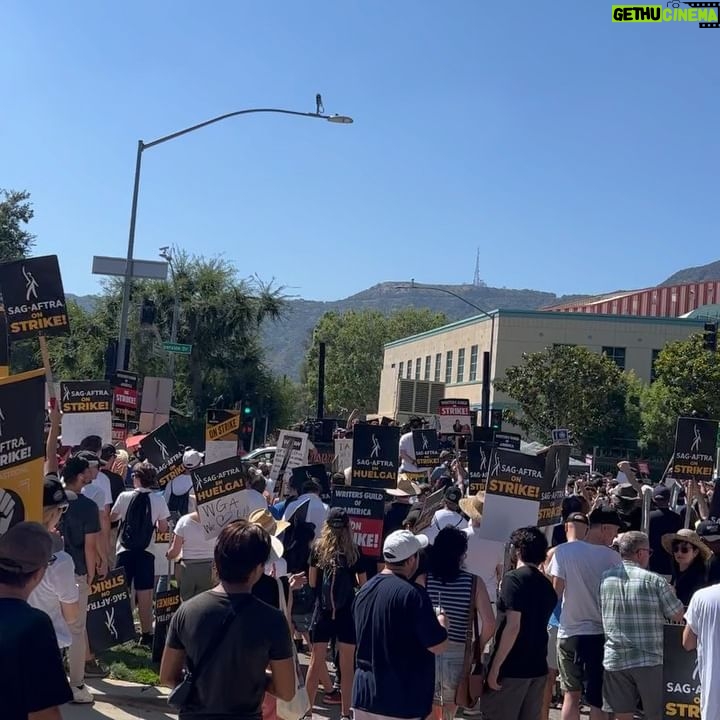 Santiago Cabrera - 9.6K Likes - As much as we’d all rather see each other under different circumstances, this continues to be our fight, and our resolve remains strong ✊🏼 #unionstrong #sagaftrastrong #sagaftrastrike #wgastrong #nationaldayofsolidarity #iatse (Link in bio for some context and info on this strike)