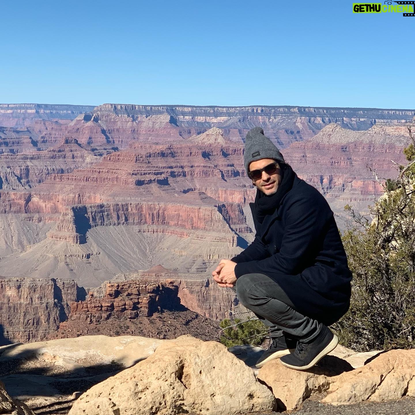 Santiago Cabrera - 12.6K Likes - Channeling our planet’s good vibrations. Happy gratitude weekend to you all. What better place than the Canyon to walk off that turkey dinner. Lots to be grateful for. Much love to everyone. #grandcanyonsouthrim Buenas vibras desde el Gran Cañón del Colorado. Espero estén pasando un buen fin de semana. Cariños a todos. #grandcanyon