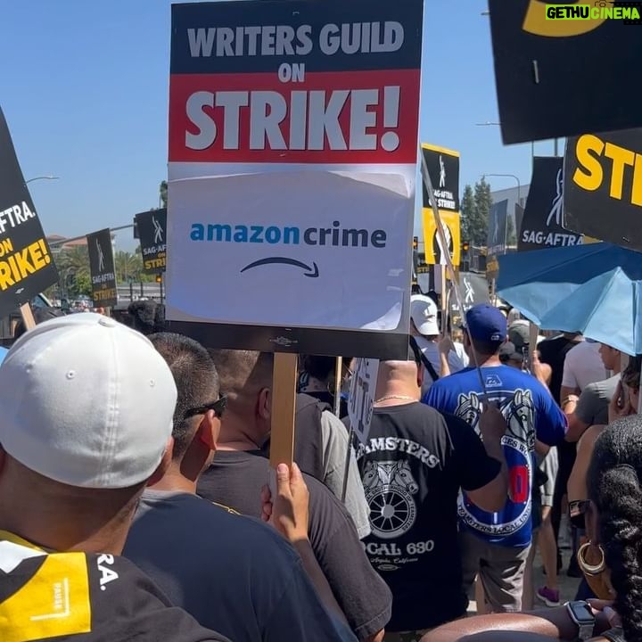 Santiago Cabrera - 9K Likes - Amazing energy on the picket lines today. Stay strong. #unionstrong #sagaftra #wgastrong #sagaftrastrong @jerilryan @thejackcoleman
