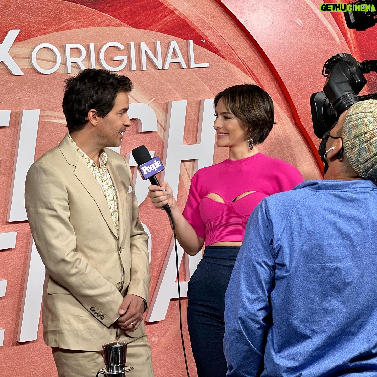Santiago Cabrera - 10K Likes - Last night at the premiere of @flightattendantonmax Season 2. Thank you @anniejagger for the style @sandroparis