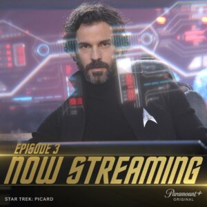 Santiago Cabrera Instagram - Episode 3 streaming today! Well, in the US and Canada. Europe and Rest of the World will have to wait till tomorrow #startrekpicard