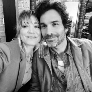 Santiago Cabrera Instagram - So much fun with the brilliant @kaleycuoco , and whole cast and crew of @flightattendantonmax Thanks for having me come play for a bit.