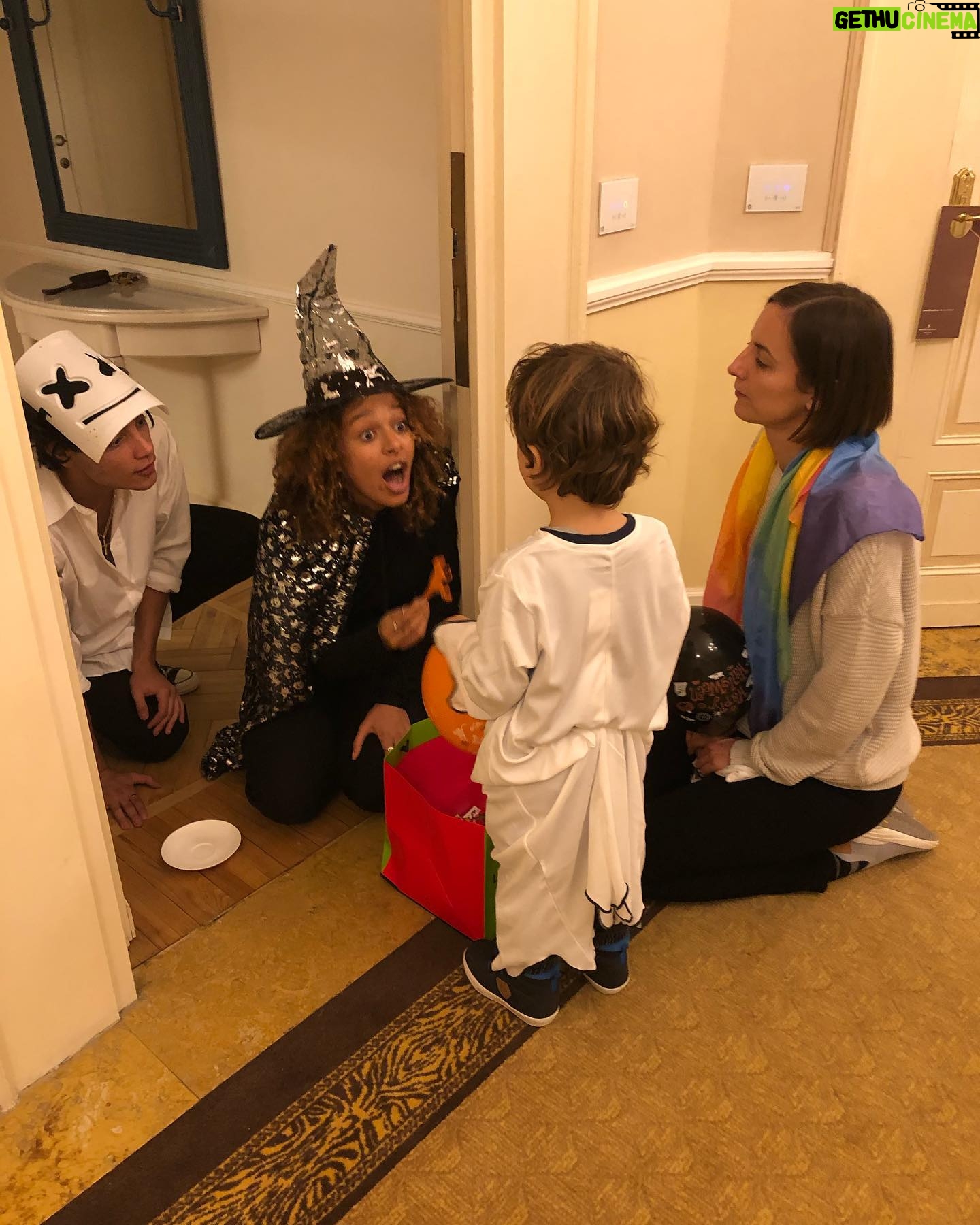Santiago Cabrera - 13.6K Likes - When you’re away from home but your fellow cast mates help make Halloween happen. Thank you @sirpatstew @madameozell @realmichellehurd @isacamillebriones @evan.evagora and all our friends on our #startrekpicard European tour for being such good sports.