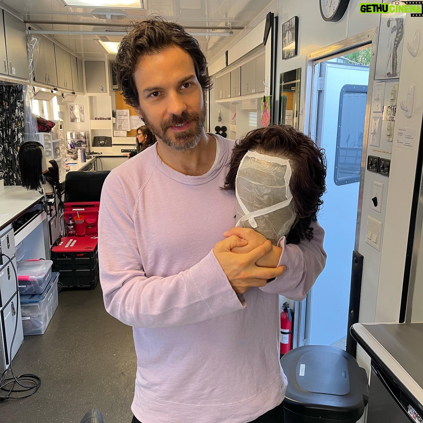 Santiago Cabrera - 13.5K Likes - My wig and I. A story of two lost souls who find their way through friendship. #stuntdoubleswig Shoutout to the hair department on #startrekpicard the talent behind this, the amazing @tinoweeno Always stunning work. Yes, the wig looks great as well 😉 What would I do without you? Mi Peluca y yo. Estaría perdido sin ella 😉 #pelucadoblestunt