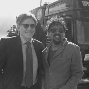 Santosh Sivan Instagram - With Gabriel Byrne