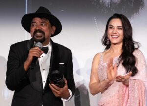 Santosh Sivan Instagram - It was an absolute honour to present the prestigious Pierre Angenieux Award 2024 to the first Asian, the brilliant & super talented cinematographer Santosh Sivan ASC, ICS ❤️ at the Cannes Film Festival.  I had the pleasure & good fortune to work with him in Dil Se & now in Lahore 1947 & I cannot be more proud & happy for my dear friend & colleague. Santosh you mad genius, you deserve it all . More power to you & love you loads 😍 Congratulations & most well deserved ❤️📽️👏@sivan_santosh